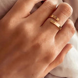 Personalized Adjustable Rings - Christmas Arrival not Guaranteed